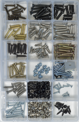 Hinge Screw Variety Kit SV1 | GKL Products