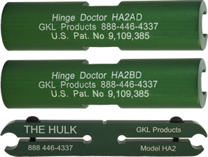 Hinge Doctor Kit HA2X3D | GKL Products